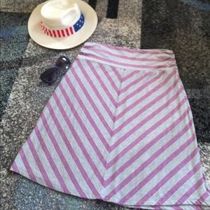 Swing midi knit skirt women’s medium